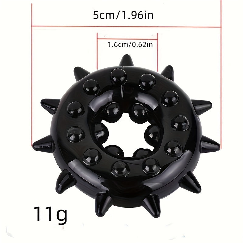 5pcs Multi-color Thorn Ring Sheep Eye Ring Crystal Lock Essence Ring Penis Ring For Men Foreskin Ring Sun Circle Couple Adult Products Sex Toy Set