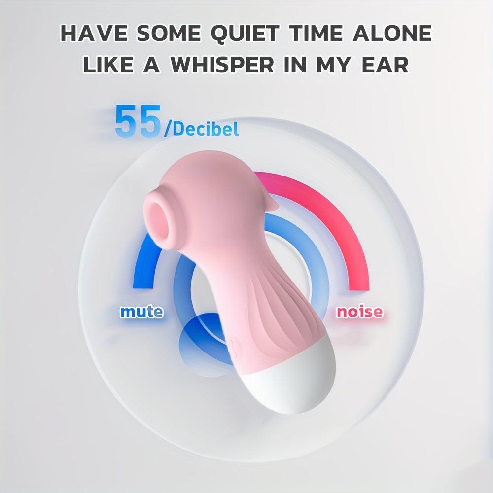 Clitoral Suction Vibrator Silicone 10 Frequencies Vibration Vaginal Massager Sex Toys USB Rechargeable