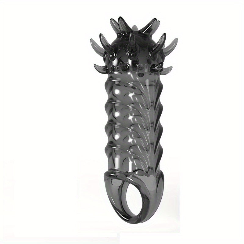 Men's Adult Sex Toy Penis Cover Sleeve Penis Extender Reusable Delay Ejaculation Add More Fun And Excitement
