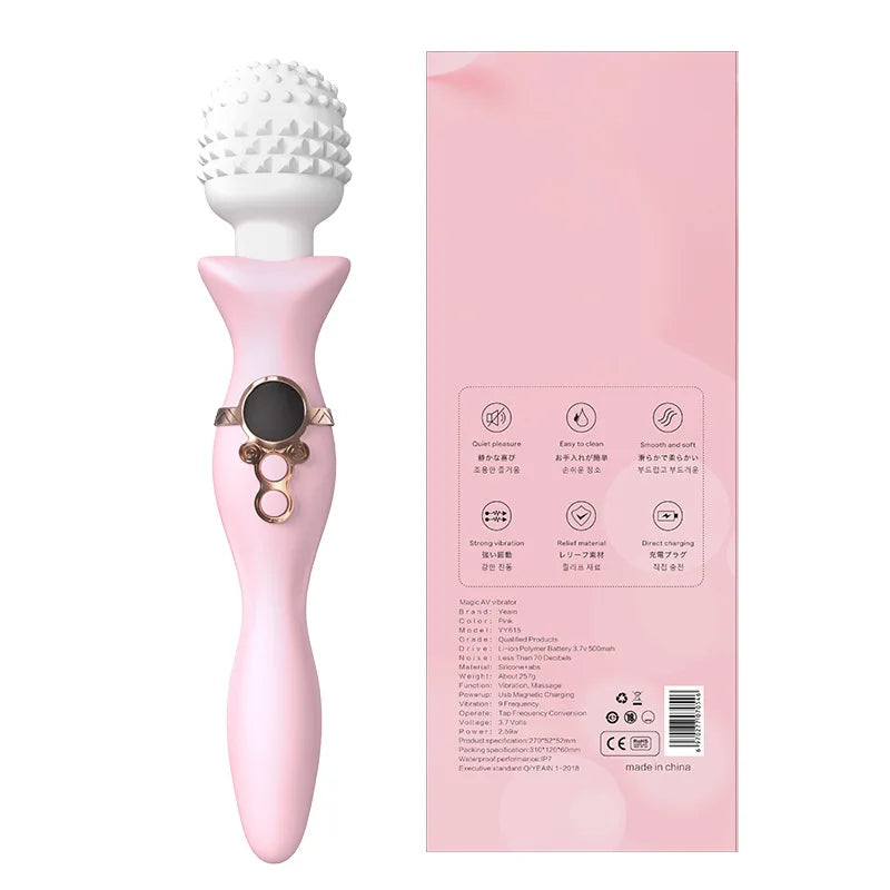 Electric AV Vibrator Massager for Women 18+ Dildo Vibrator Sex Toys for Women 2023 New