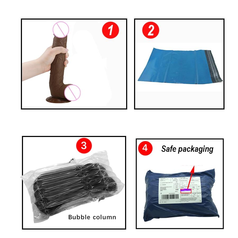 28*5CM Super Huge Black Dildos Strapon Thick Giant Realistic Dildo Anal Butt with Suction Cup Big Soft Penis Sex Toy for Women