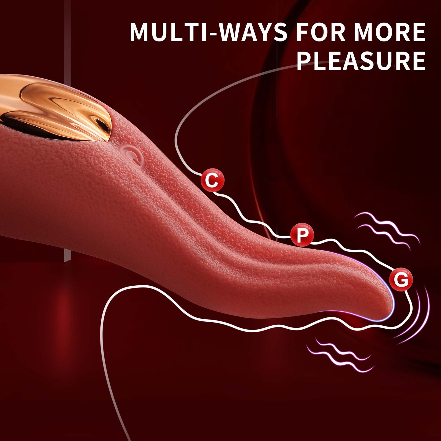 Female Vibrator Clitoral Stimulator Nipple Oral G Spot Vaginal Massager Stimulating Adult Product Sex Toy