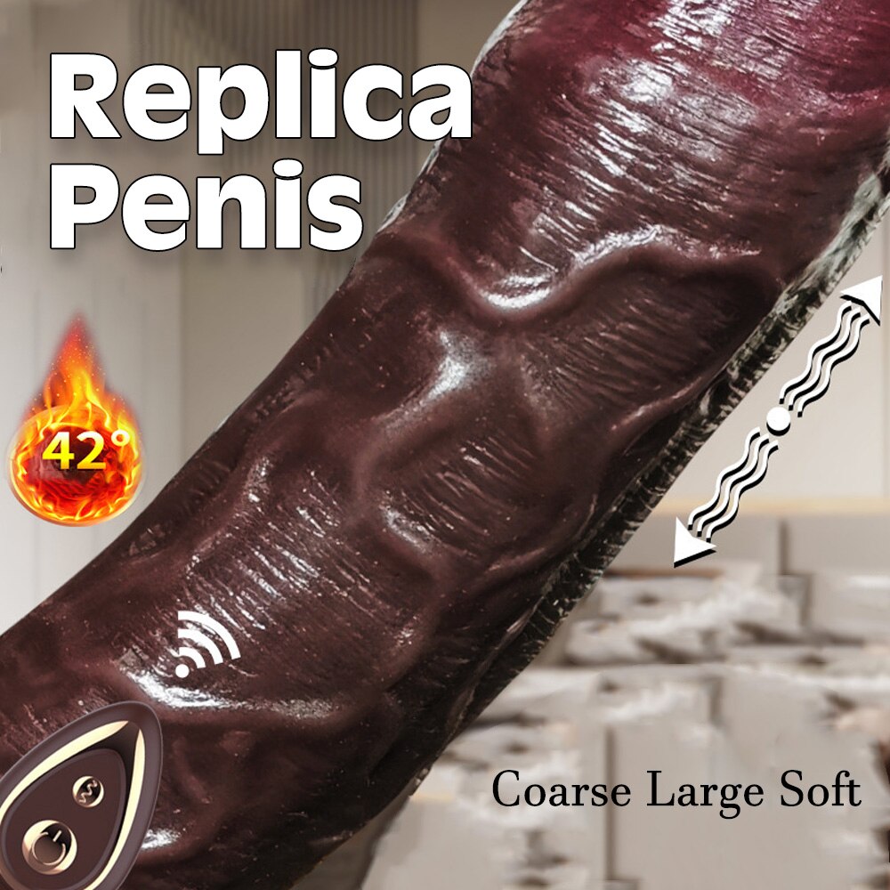 Soft Silicone Dildo for Women, Vibrating Penis, Thick Silicone Dildo, Sexyshop Products for Couples