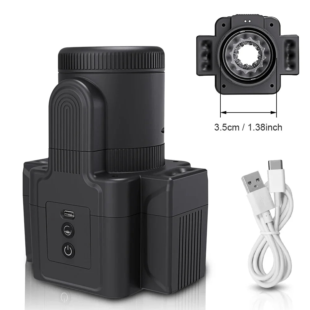 Retractable Male Masturbator Automatic Piston Masturbator For Men Adult Sex Toys
