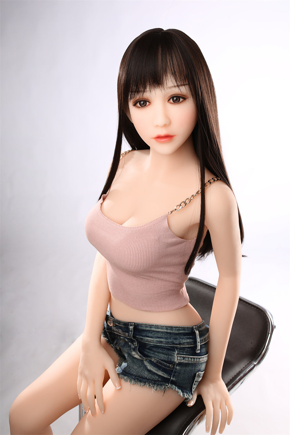 หุ่นยางเสมือนจริงของไทย - แพทตี้ / 157ซม. หัว TPE หน้าอกขนาดกลางแบบเอเชีย [thdoll-1019]