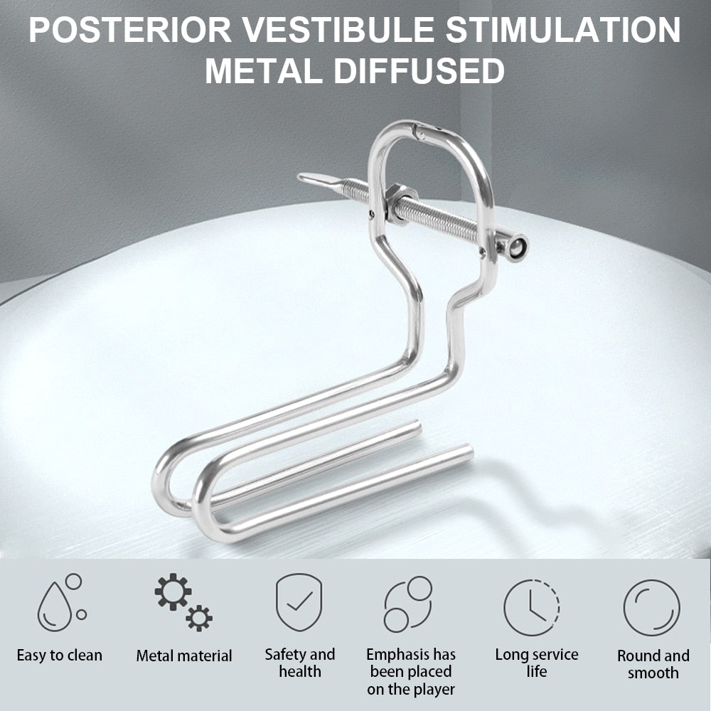 Adjustable Stainless Steel Anal Expander Vaginal Speculum BDSM Slave Anus Pussy Dilator Anal Toys Anal Vagina Enema Sex Products