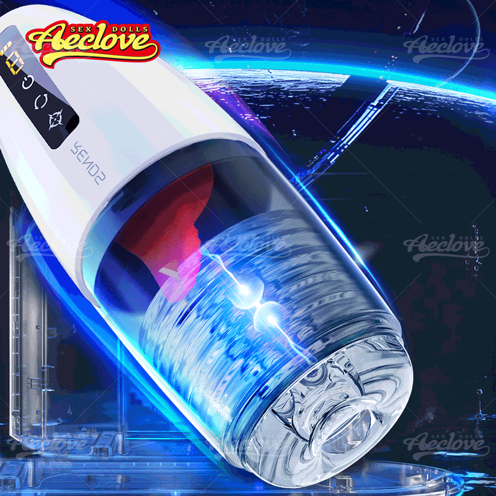 Aeclove อัตโนมัติ Vibrators สำหรับชาย Masturbation พ็อกเก็ตช่องคลอดของเล่นสำหรับชายเกย์ที่มีประสิทธิภาพญี่ปุ่นดูดลิ้น Masturbator