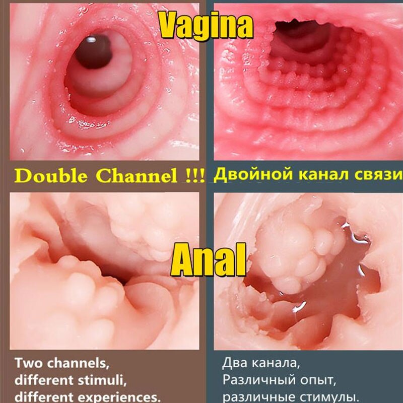 คอลึกชาย Alat Mastrubasi นุ่มสมจริงซิลิโคนเซ็กซี่ชายประดิษฐ์ช่องคลอด Anal เร้าอารมณ์อมควยผลิตภัณฑ์สำหรับผู้ใหญ่