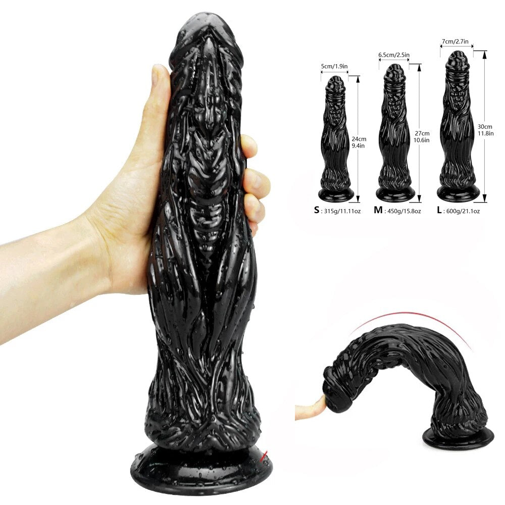 ม้า Anal Dildos ประดิษฐ์อวัยวะเพศชาย Cock พร้อมถ้วยดูด G-Spot Dildos สำหรับผู้หญิง Anal ของเล่น Sextoy Femme อุปกรณ์สำหรับผู้ใหญ่เซ็กซ์ทอยสำหรับสตรี