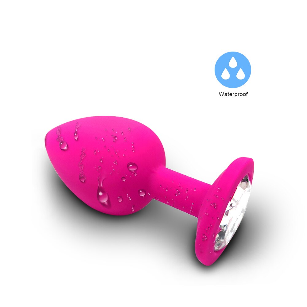 อุปกรณ์ช่วยตัวเองทางทวารหนักสำหรับหญิงชาย อุปกรณ์นวดต่อมลูกหมากซิลิโคนนุ่ม เครื่องสั่นกระสุนขนาดเล็กสำหรับผู้ใหญ่ 18+