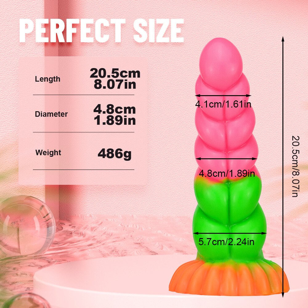 นุ่มยาว Anal Plug Dildo ขนาดใหญ่ Butt ปลั๊กดูดถ้วยผู้ใหญ่เร้าอารมณ์เซ็กซ์ทอยสำหรับผู้หญิงผู้ชายต่อมลูกหมาก Massgae ใหญ่ anus Dilator
