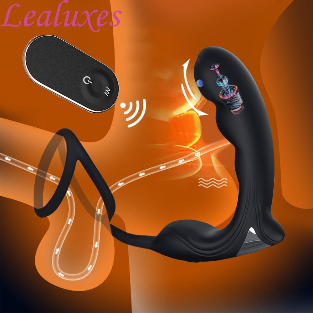 นวดต่อมลูกหมาก, Anal Plug Vibrator, ของเล่นทางเพศสำหรับผู้ชาย, รีโมท Butt Plug, ชะลอการหลั่ง, แหวนรัดองคชาต, ผู้ช่วยสำเร็จความใคร่ชาย, ของเล่นทางเพศสำหรับผู้ใหญ่