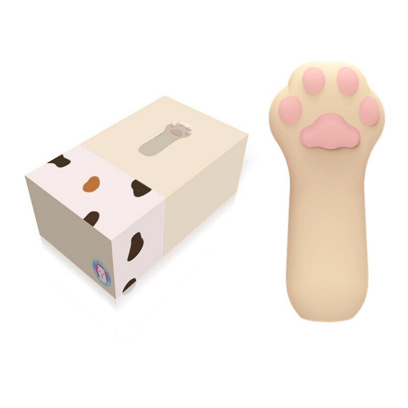 Cat Claw ปลายนิ้ว Vibrator ซิลิโคนแบบพกพาการ์ตูนเตียง Vibrator G Spot Clitoris Stimulator เซ็กซ์ของเล่นสำหรับผู้หญิง