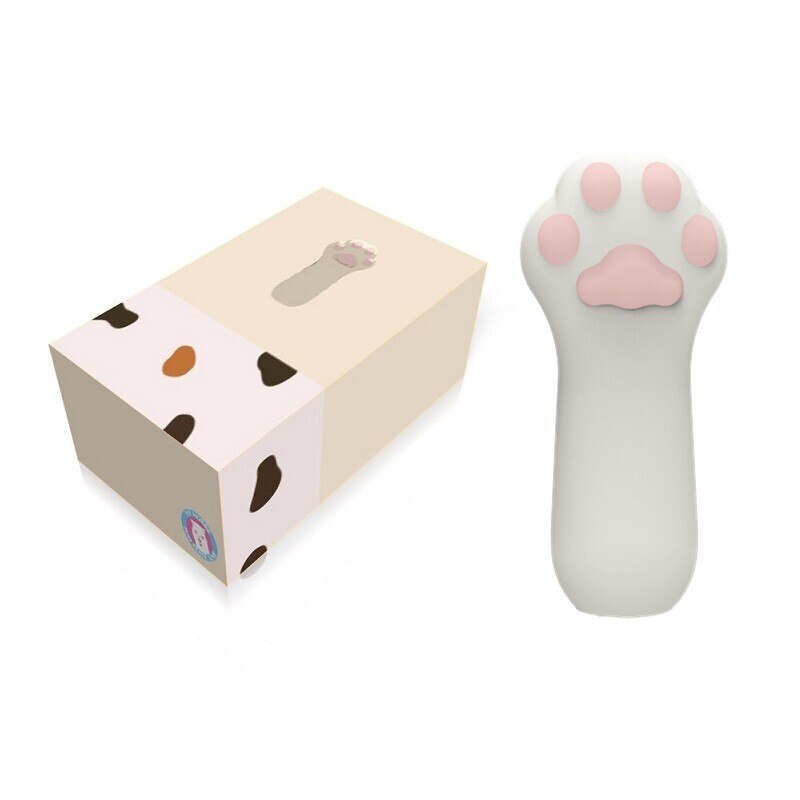 Cat Claw ปลายนิ้ว Vibrator ซิลิโคนแบบพกพาการ์ตูนเตียง Vibrator G Spot Clitoris Stimulator เซ็กซ์ของเล่นสำหรับผู้หญิง