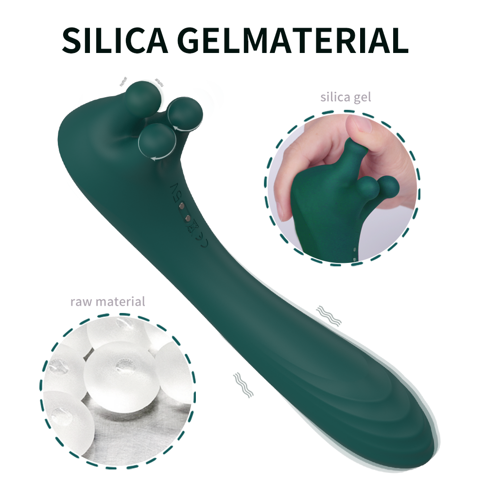 Claw Shape Kneading Nipple G Spot Vibrator Waterproof for Women Tease AV Magic Wand Breast Clitoris Massage Masturbator Sex Toy