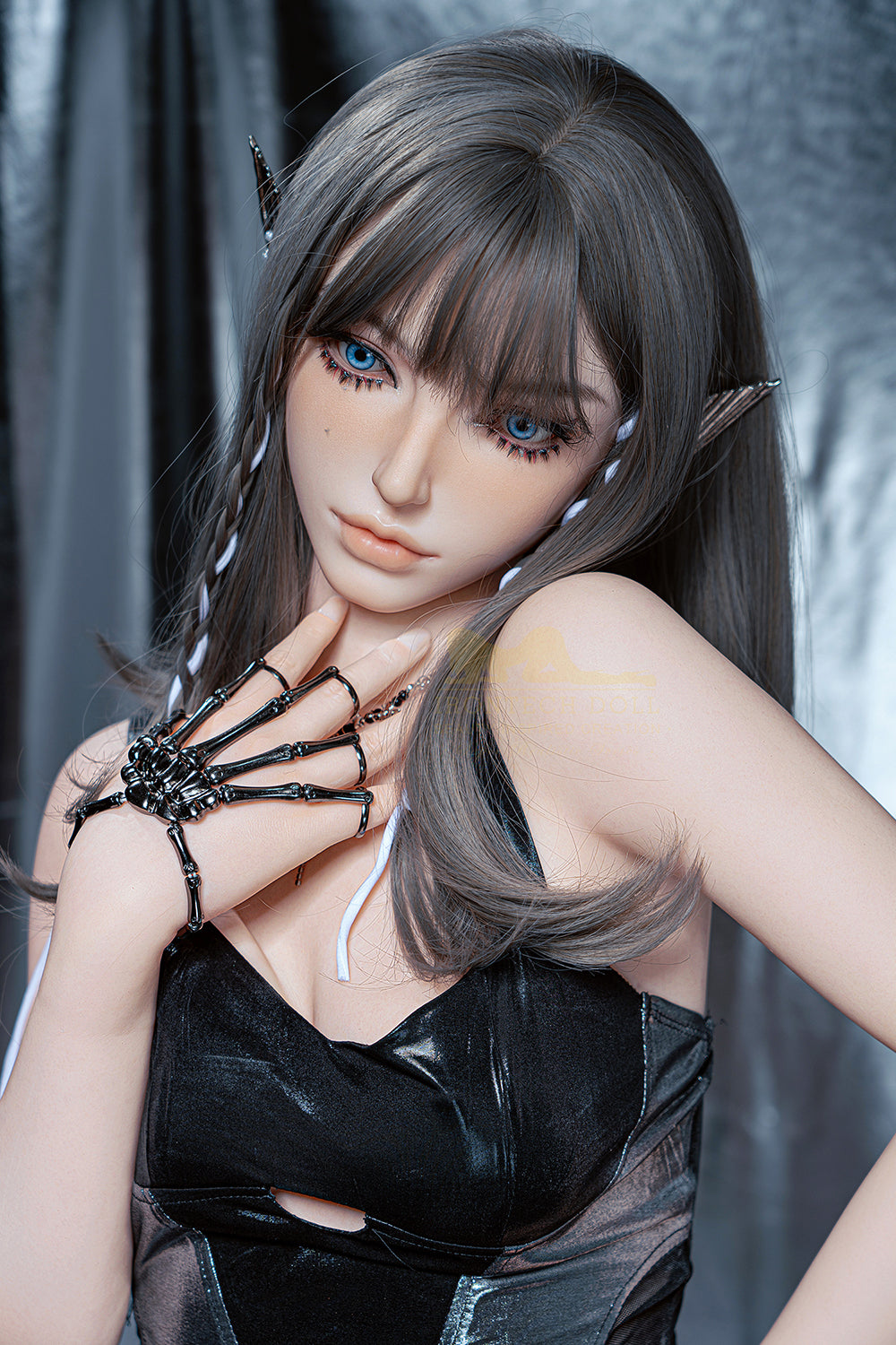 Irontechdoll Julane 163cm Head Full Silicone Small Boobs Lovely Real-looking Sex Doll NO.1108