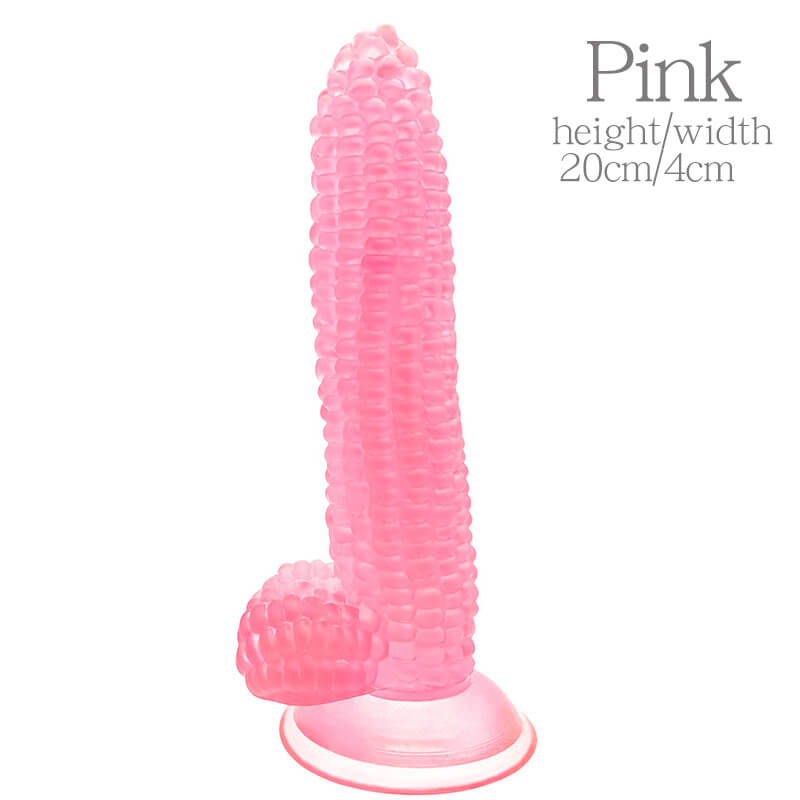 Real Corn Silicone Dildo Anal Plug Suction Cup Vegetable Dildo Sex Toy for Women Vaginal Massage G-Spot Masturbator Good