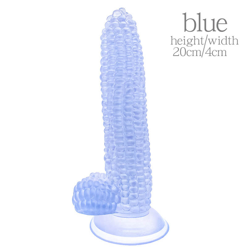 Real Corn Silicone Dildo Anal Plug Suction Cup Vegetable Dildo Sex Toy for Women Vaginal Massage G-Spot Masturbator Good