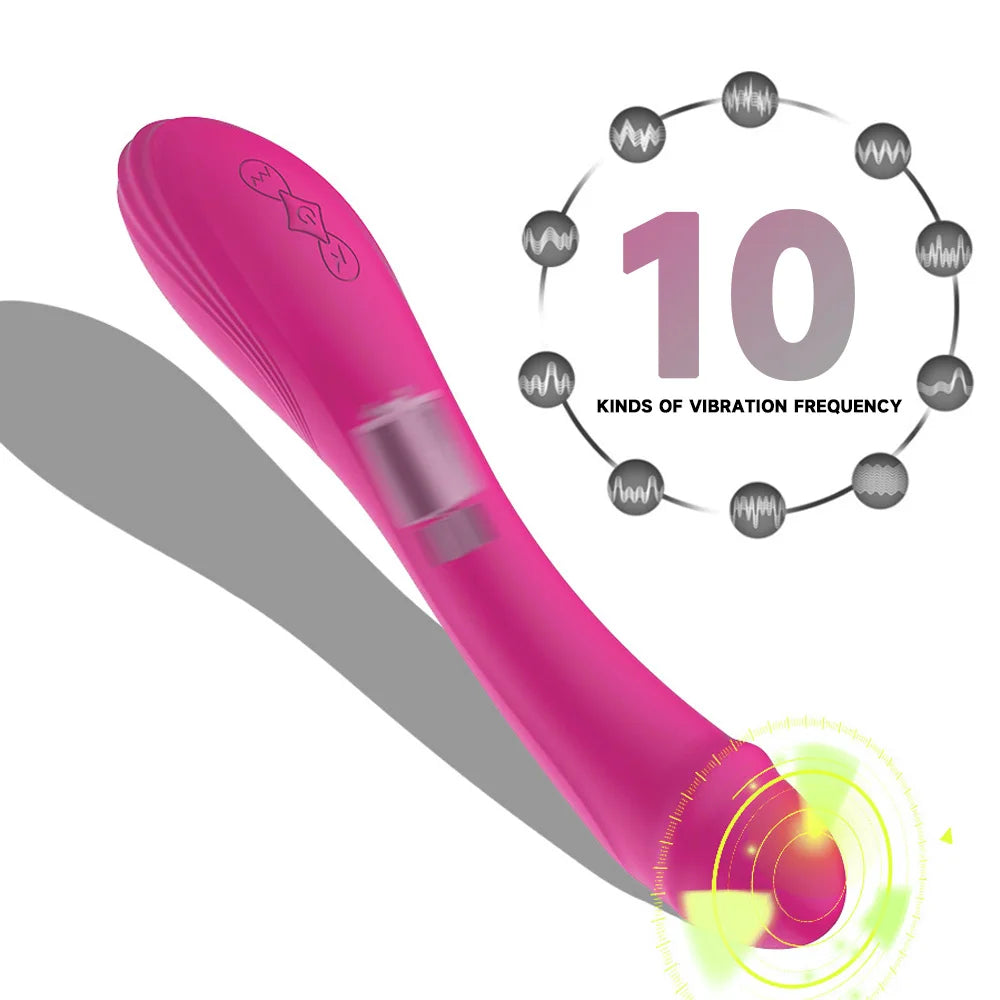 Dildo Vibrator สำหรับผู้หญิง, Clit Stimulator, ซิลิโคน G Spot ช่องคลอด Anal Vibrator, ผู้หญิง Masturbator, ผู้ใหญ่เซ็กซ์ทอยสำหรับผู้หญิง