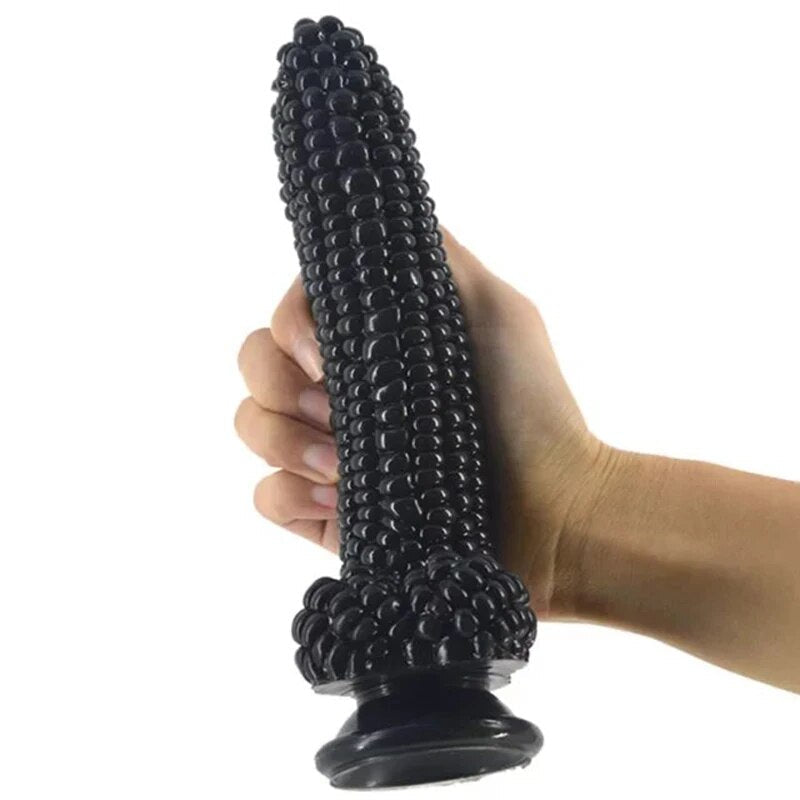 Corn Anal Plug With Suction Cup Vegetables Dildo Sex Toys For Women Vagina G-Spot Massage Masturbator Adult Game Goods