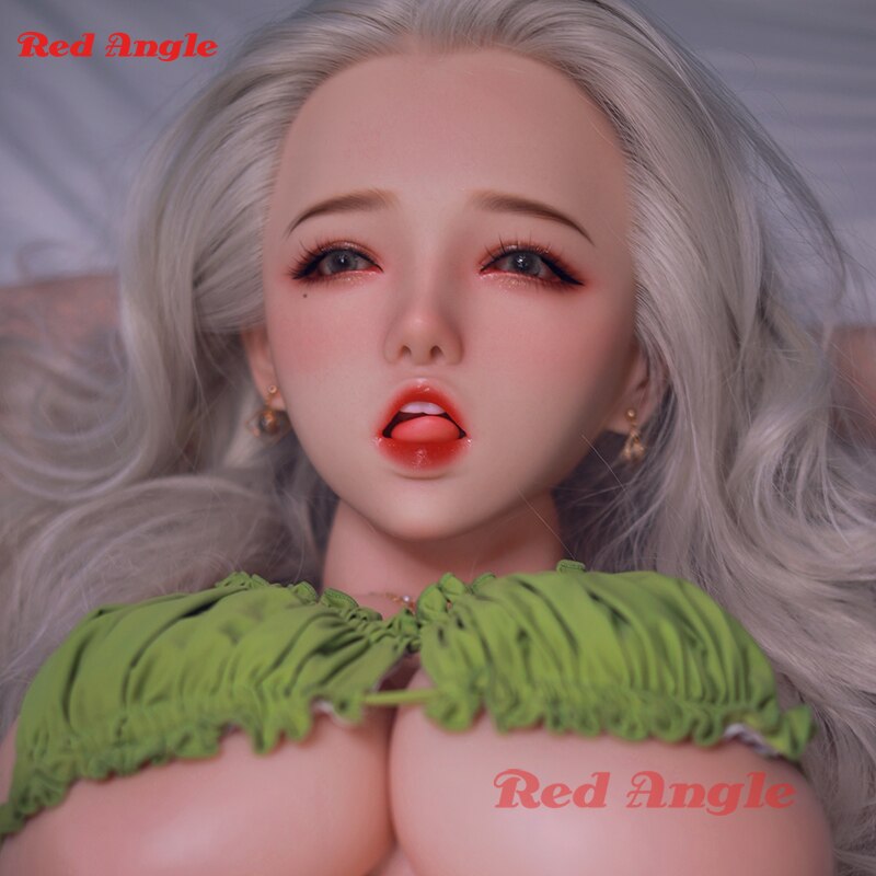 Realistic Red Corner Full Platinum Silicone Love Doll for Men with Planted Hair Japanese Pussy Real Doll for Men