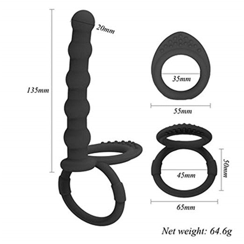 G Spot No Vibator ที่กระตุ้นคลิตอริส หัวเสียบทางทวารหนัก ของเล่นทางเพศสำหรับผู้หญิง ดิลโด้นวดสำหรับคู่รัก เครื่องช่วยสำเร็จความใคร่ No Gagsmuzzles