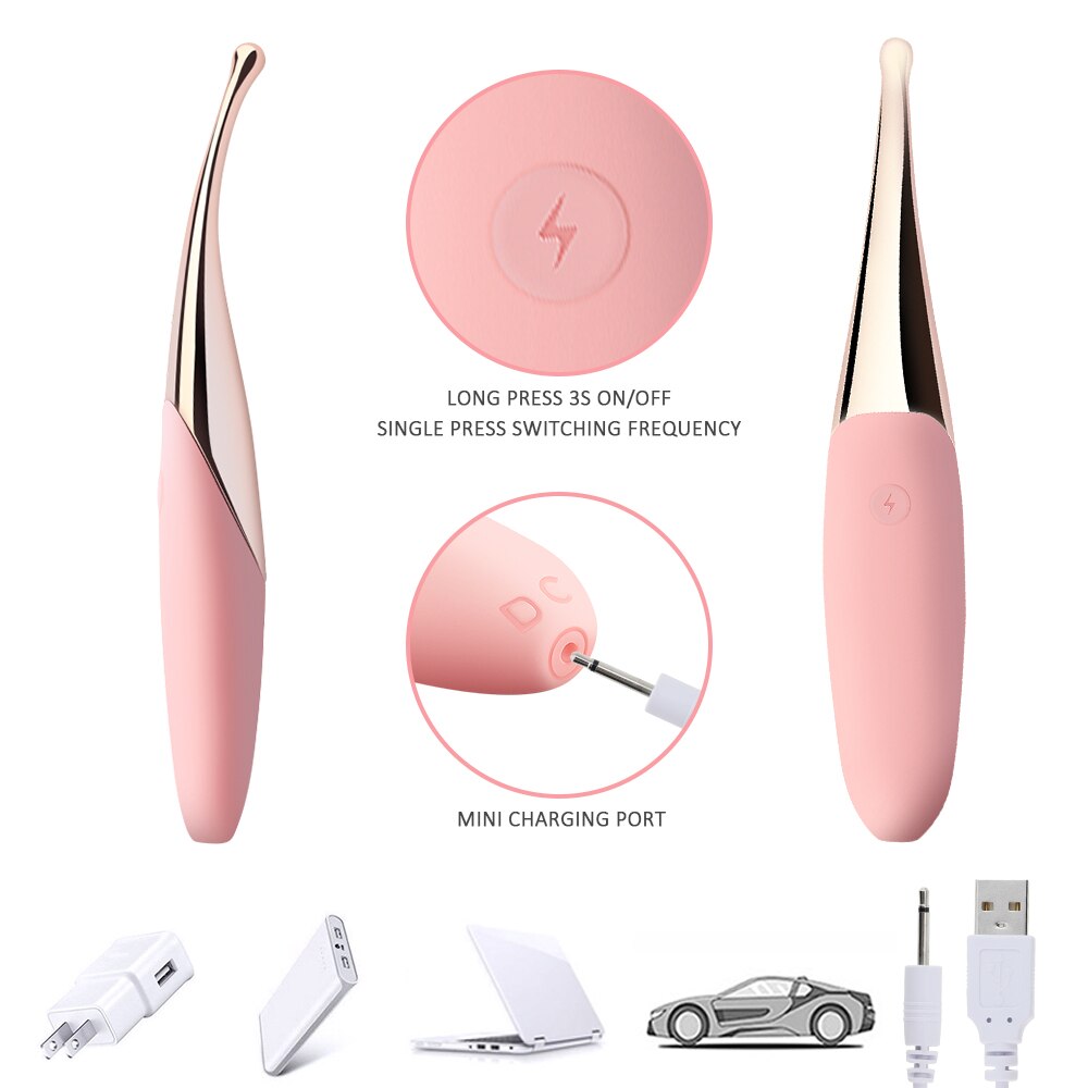 G Spot Vibrator ที่มีประสิทธิภาพความถี่ Vibrators Lick Clitoris Masturbator นวดเซ็กซ์ทอยสำหรับผู้หญิงผู้ใหญ่เซ็กซ์ทอย