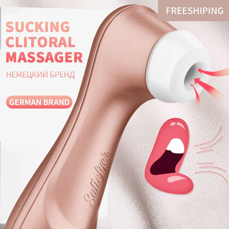 Satisfyer Pro 2 เครื่องดูดกระตุ้นจีสปอตและคลิตอริสแบบสั่นสะเทือนของเยอรมัน ของเล่นทางเพศสำหรับผู้ใหญ่หญิงสำหรับหัวนม