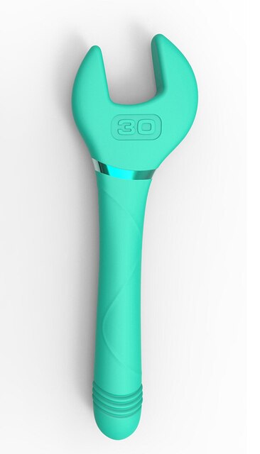 3 สี ประแจ หัวนมผู้หญิง Vibrator ตัวกระตุ้นคลิตอริส การสั่นสะเทือนความถี่ 10 นวดสำหรับผู้หญิง Masturbator