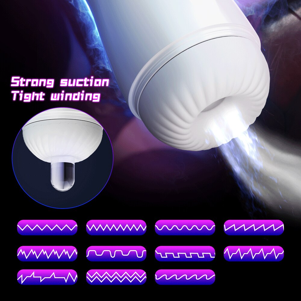 Automatic Blowjob Vibrator: เครื่องช่วยสำเร็จความใคร่สำหรับผู้ชาย (สำหรับผู้ใหญ่ 18+)