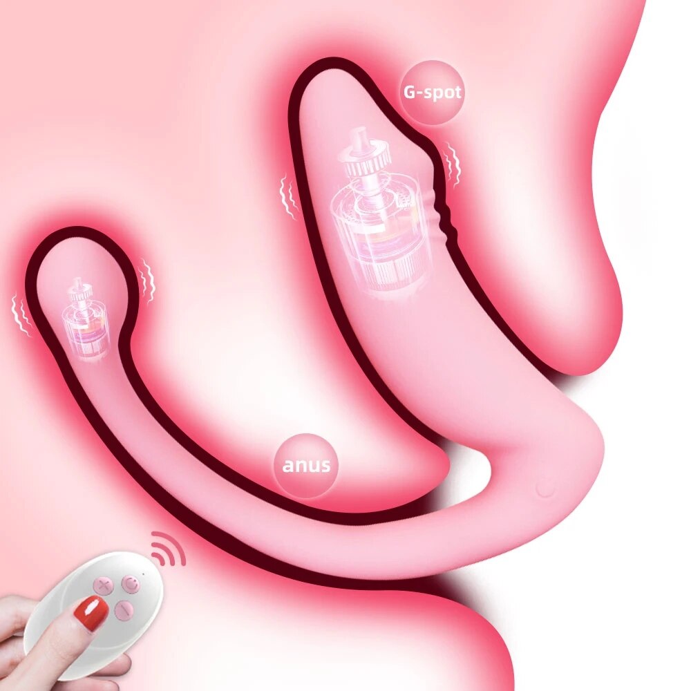 ไข่สั่นผู้หญิงรีโมทคอนโทรล Dildo G Spot Clitoris Stimulator หญิง2-มอเตอร์ Masturbation ทางทวารหนักปลั๊กเซ็กซ์ทอย