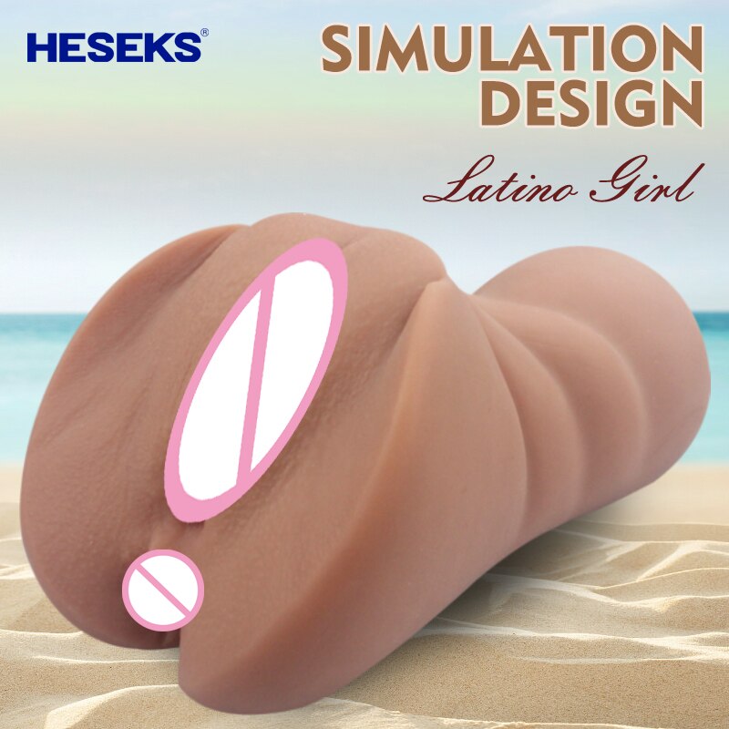 Realistic Masturbator Sex Toy 3D Pocket Pussy Realistic Artificial Vagina Masturbator for Men 18 Adult Toy