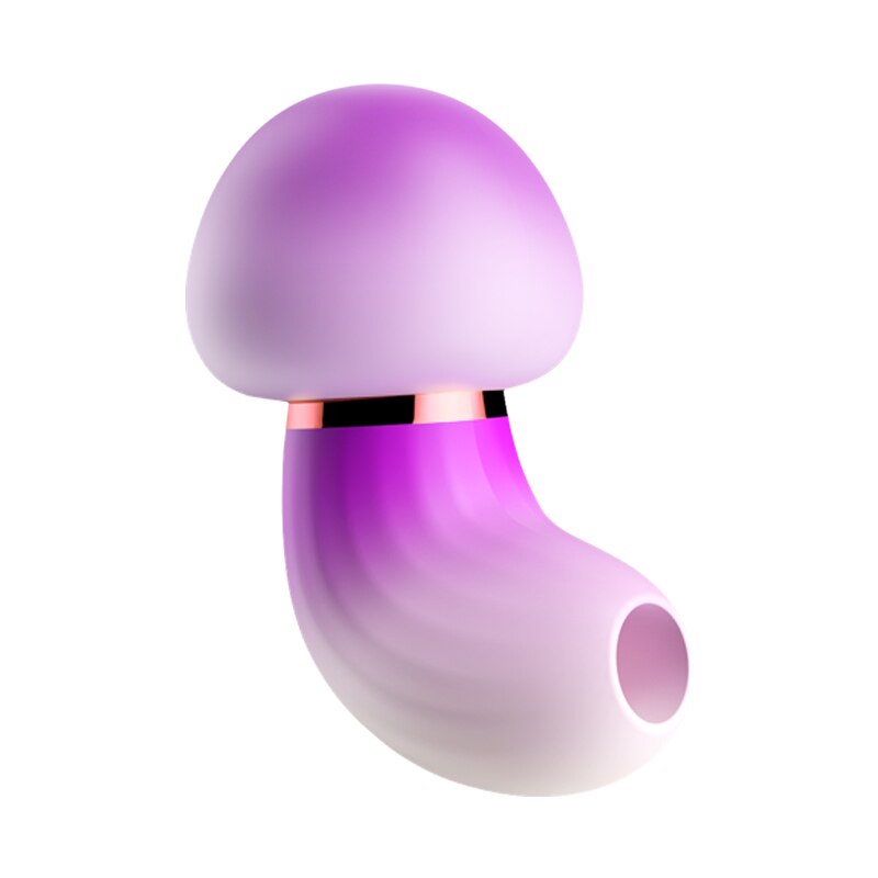 เห็ด Vibrators ไข่ผู้หญิง 6 โหมดการสั่นสะเทือน เซ็กซ์ทอยสำหรับผู้หญิง Strong ดูดแบบพกพา ของเล่นผู้ใหญ่สำหรับผู้หญิง