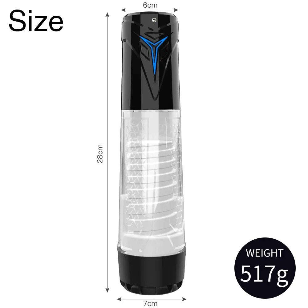 Jiuai Cheap Prise 3D Artificial Vagina Automatic Sucking Thrusting Masturbator Cup Adult Sex Toy For Men