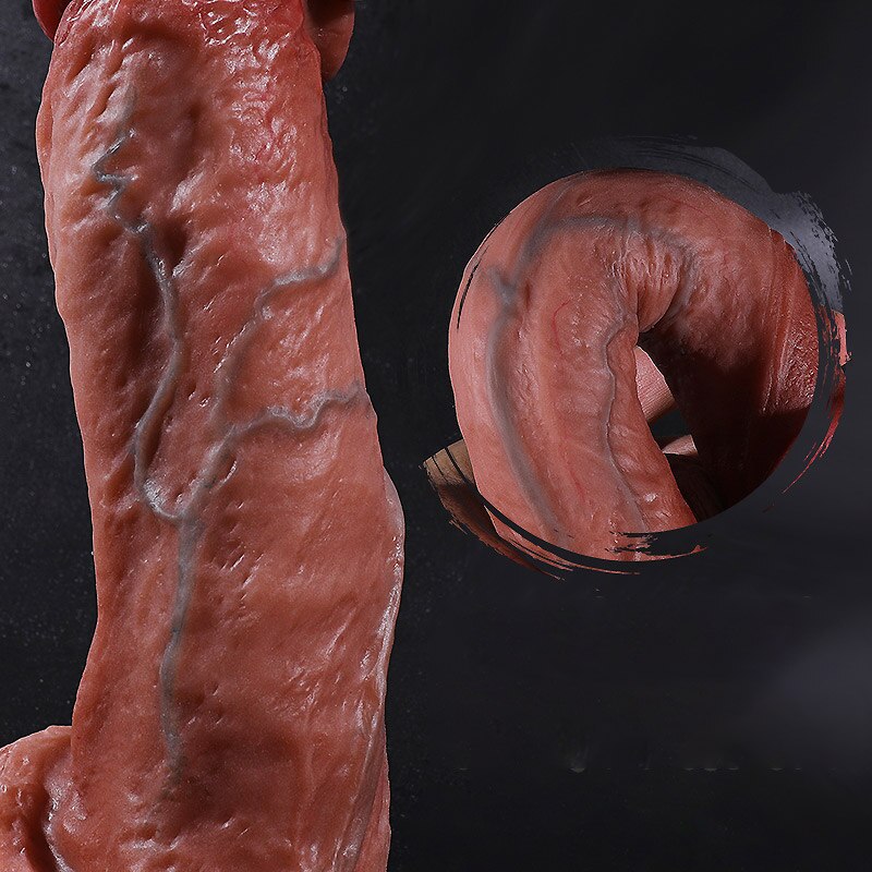 Realistic Big Penis Dildos with Suction Cup for Women Lesbian Toy Big Fake Dick Silicone Masturbation Adult Sex Products