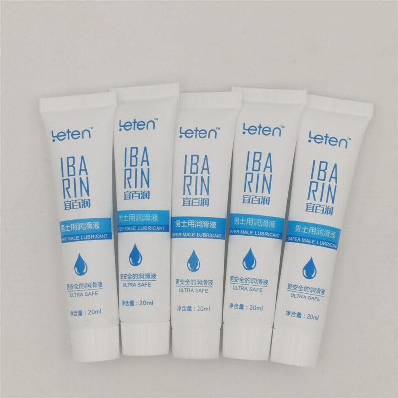 Leten 20ML สารหล่อลื่นสำหรับทวารหนัก น้ำมันหล่อลื่นส่วนบุคคลสำหรับเพศสัมพันธ์แบบน้ำ น้ำมันนวดสำหรับการมีเพศสัมพันธ์ ผลิตภัณฑ์สำหรับผู้ใหญ่