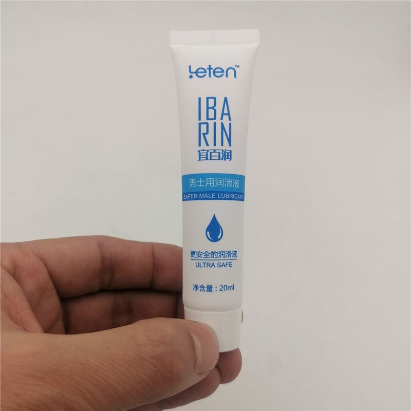 Leten 20ML สารหล่อลื่นสำหรับทวารหนัก น้ำมันหล่อลื่นส่วนบุคคลสำหรับเพศสัมพันธ์แบบน้ำ น้ำมันนวดสำหรับการมีเพศสัมพันธ์ ผลิตภัณฑ์สำหรับผู้ใหญ่