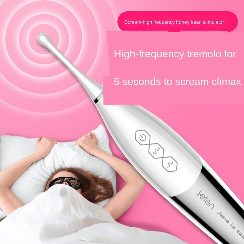 Leten Clit G-Spot Stimulator อัลตราโซนิก เครื่องสั่นความถี่สูง ออร์แกสมเร็ว ของเล่นทางเพศซิลิโคนสำหรับผู้หญิง