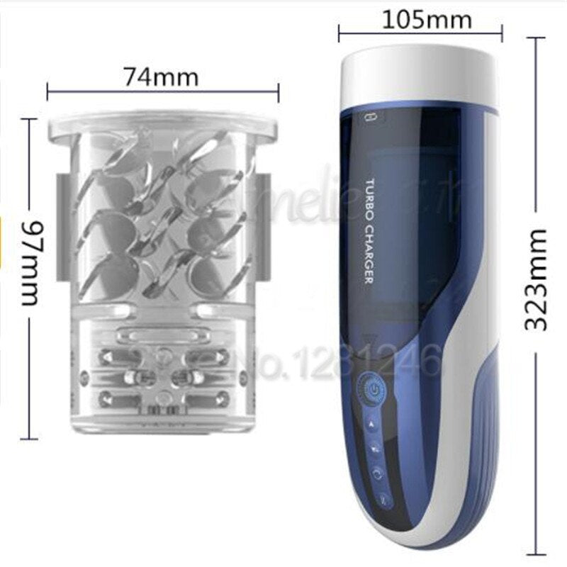 Leten Male Masturbation Cup Silicone Vagina เครื่องช่วยสำเร็จความใคร่อัตโนมัติ แบบยืดหดได้ หมุนได้ มีเสียงร้องโต้ตอบ ของเล่นสำหรับผู้ชาย