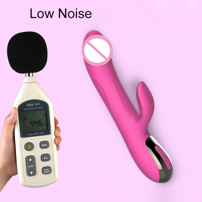 ไวเบรเตอร์สอดใส่จู๋ Dildo Leten Prostate ทำความร้อนได้ กันน้ำได้ แบบสั่นเป็นจังหวะรูปทรงแท่งนวดอวัยวะเพศชาย ทำจากซิลิโคน