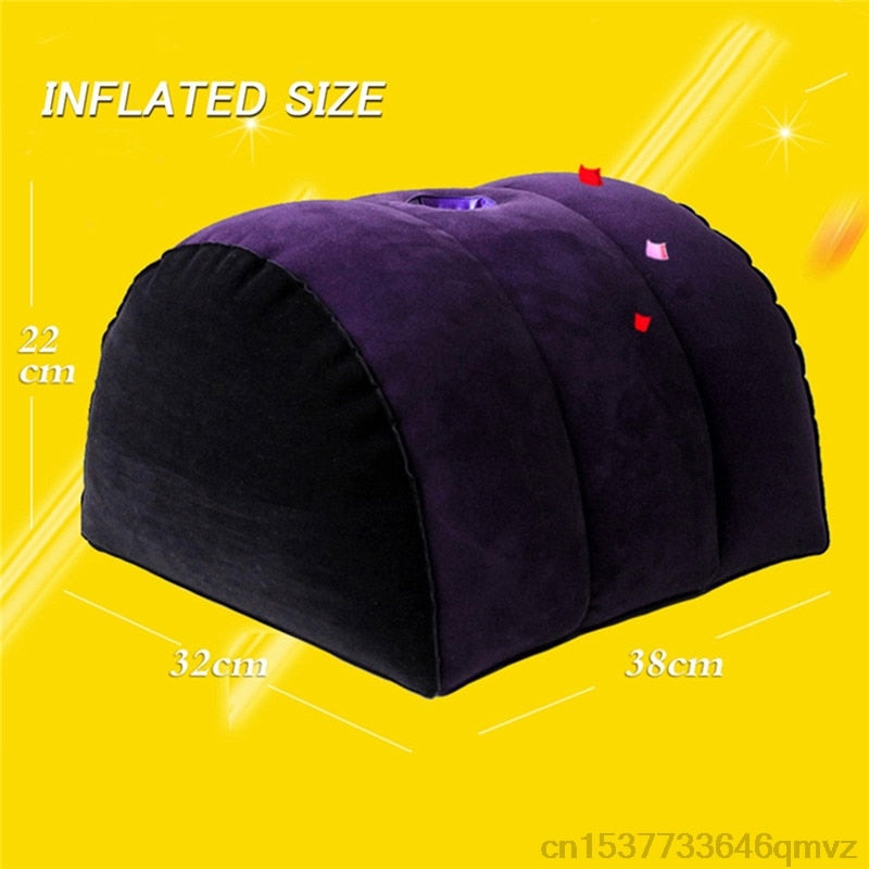 Love Game Toys Love Position Cushion Couple Sex Furniture Sex Aid Adult Erotic Wedge Pillows Air Magic Inflatable Love Pillow