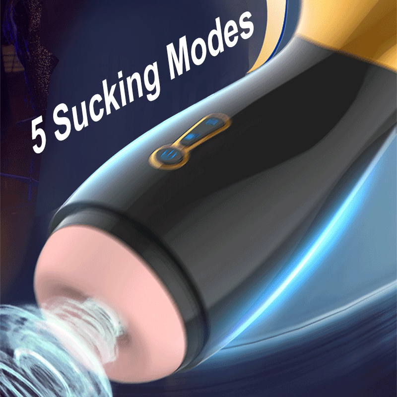 อัตโนมัติดูดชาย Masturbator One Click การสำเร็จความใคร่ดูด7โหมดการสั่นสะเทือน3D จริงช่องคลอดหีช่องปากเซ็กซ์ทอยสำหรับชาย