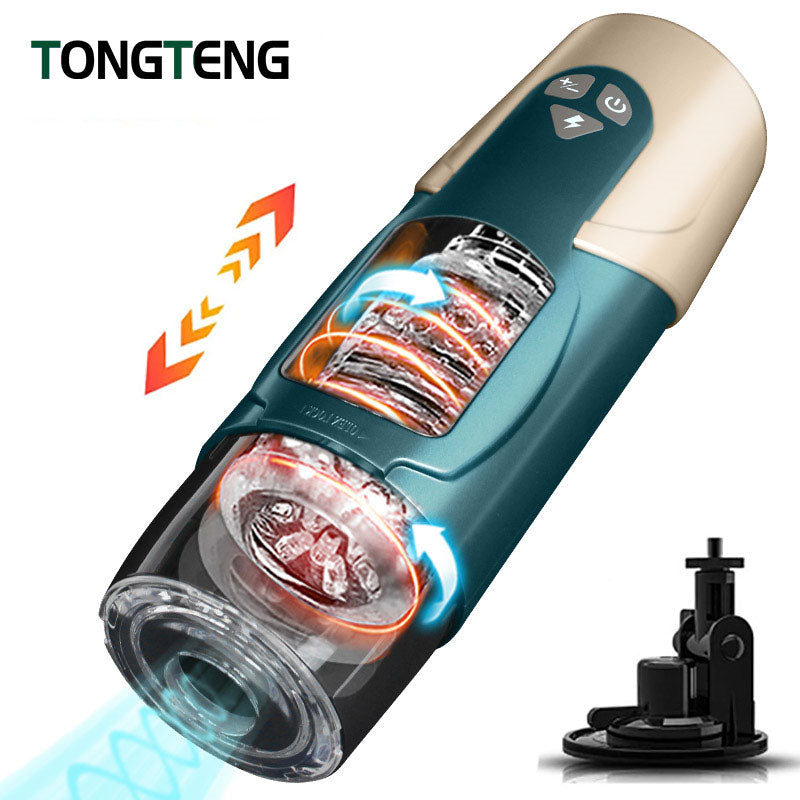 Masturbator อัตโนมัติแบบลูกสูบสำหรับผู้ชายของเล่นเพศผู้ใหญ่ blowjob สำหรับช่องคลอดสำเร็จความใคร่
