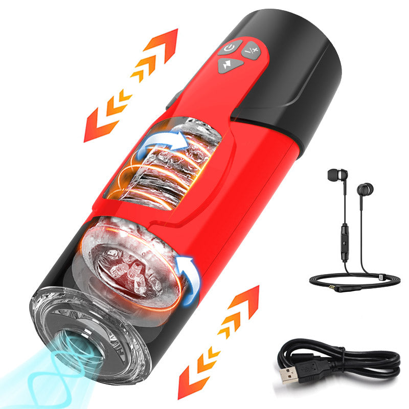 Masturbator อัตโนมัติแบบลูกสูบสำหรับผู้ชายของเล่นเพศผู้ใหญ่ blowjob สำหรับช่องคลอดสำเร็จความใคร่