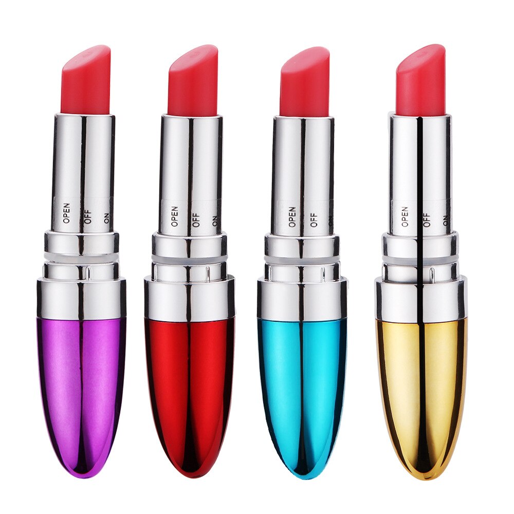 Mini Bullet Vibrator Massager ลิปสติก Dildo Vibrator กระตุ้น Clitoris Masturbator ผลิตภัณฑ์ทางเพศ Sex Toys สำหรับผู้หญิง