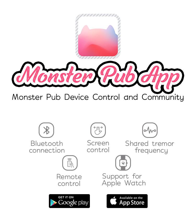 Monster Pub Baby Smart Vibrator APP รีโมทควบคุม MIMI เครื่องกระตุ้นจุด Clitoral G-Spot แบบชาร์จไฟได้ ของเล่นทางเพศสำหรับผู้ใหญ่