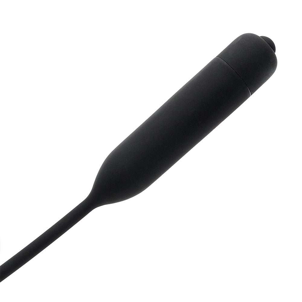 OLO Catheters Vibrator 5.5 มม. อุปกรณ์สอดท่อปัสสาวะสำหรับผู้ชาย ของเล่นทางเพศซิลิโคนขยายท่อปัสสาวะช่วยสำเร็จความใคร่