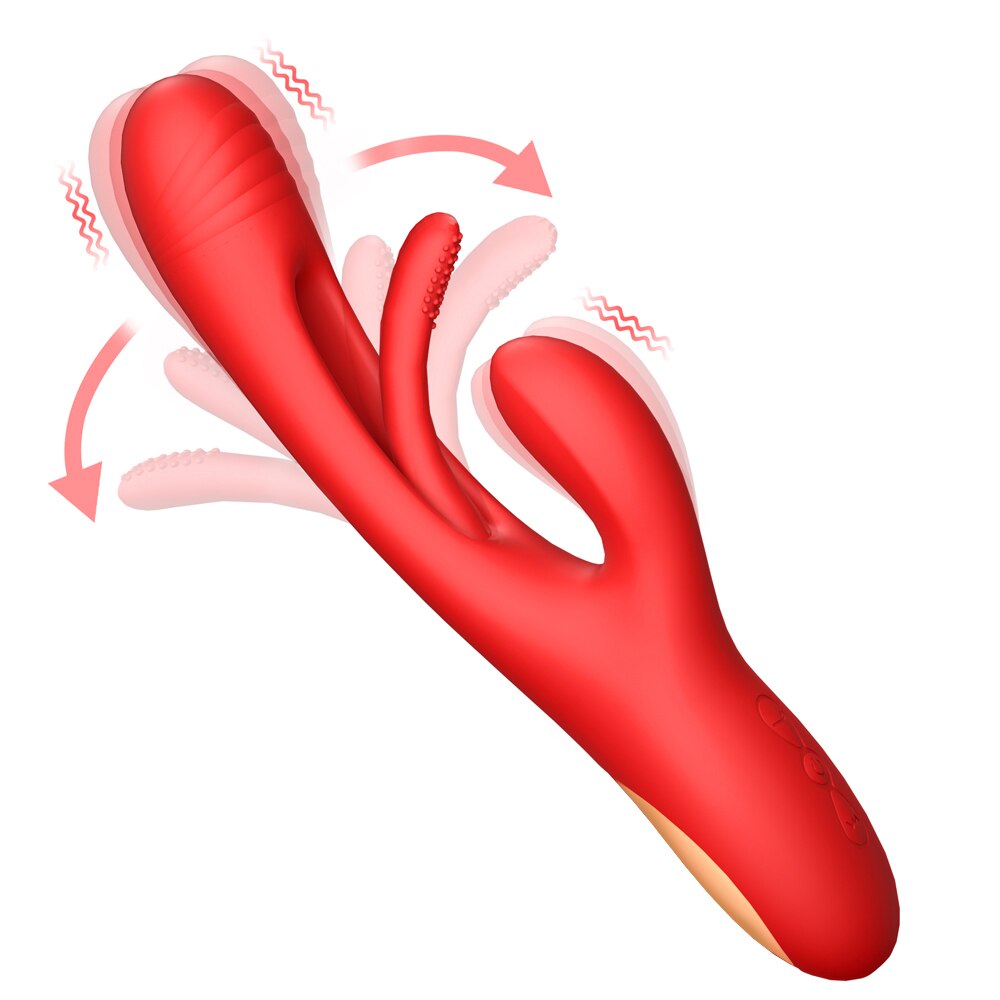 เครื่องนวดกระตุ้นคลิตอริส กระต่ายแบบสั่น G-spot สำหรับผู้หญิง ของเล่นทางเพศสำหรับผู้หญิง เครื่องช่วยสำเร็จความใคร่ สินค้าสำหรับผู้ใหญ่
