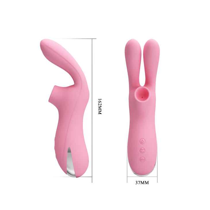Pretty love Sucking Vibrator Nipple Clit Sucker Clitoris Stimulator G-Spot 7 Speeds Sucker Vibrator for Women Sex Toys for Adult