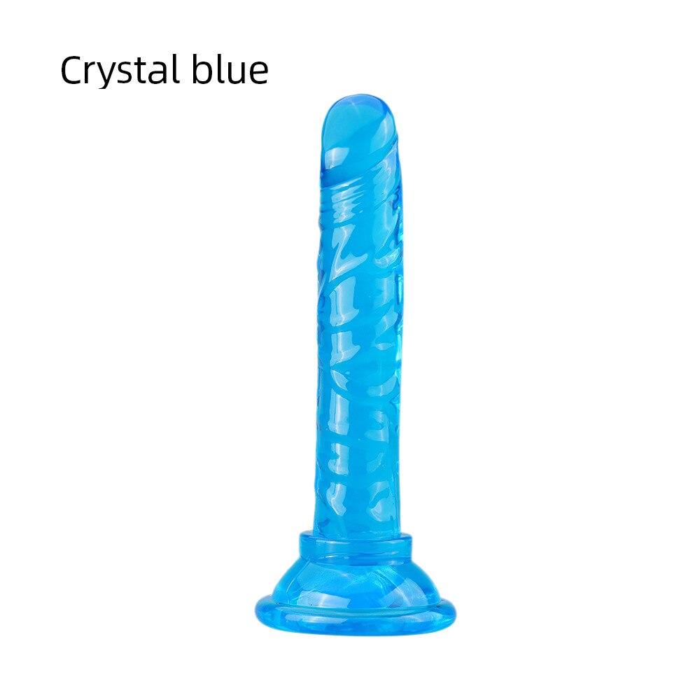 Realistic Dildo Vagina Anal Butt Plug Penis with Suction Cup No Vibrator Sex Toys for Woman Masturbation Adult Toys
